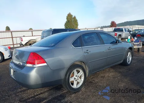 2007 Chevrolet Impala Lt из США, поврежденный, VIN 2G1WT55K379124894